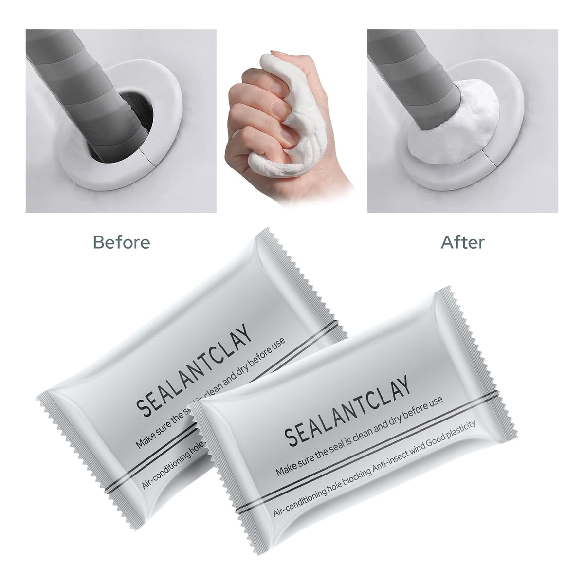Multi-Purpose Wall & Pipe Sealing Clay