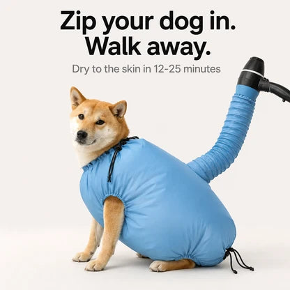 Drying Bag – Quick Dry Pet Hair Drying Suit for Small, Medium & Large Dogs and Cats