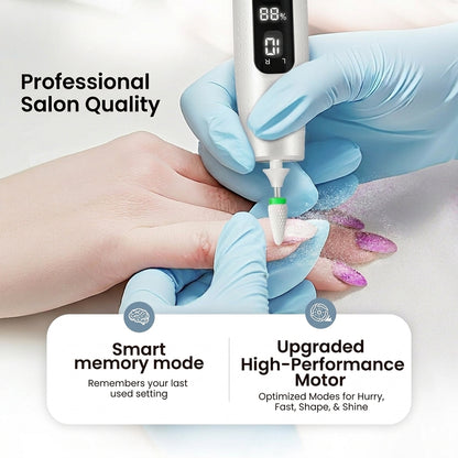 🔥 LAST DAY 50% OFF-Electric Nail Grinder With LED Light