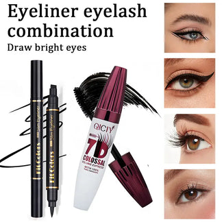 🔥 LAST DAY PROMOTION - Professional Long-Lasting Curling Mascara & Eyelash Kit