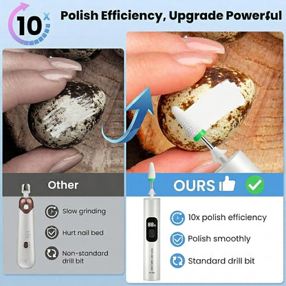 🔥 LAST DAY 50% OFF-Electric Nail Grinder With LED Light