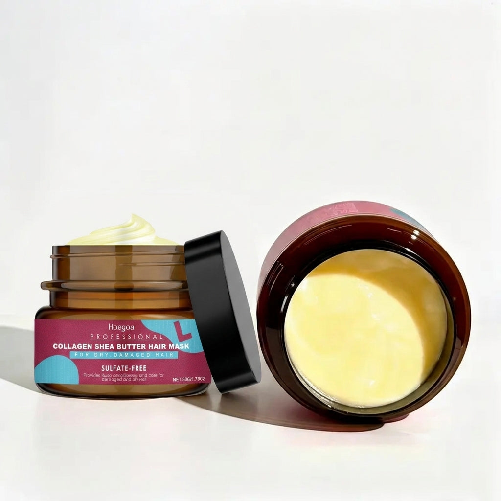 Collagen Shea Butter Hair Mask Deep Repair for Dry and Damaged Hair All Hair Types