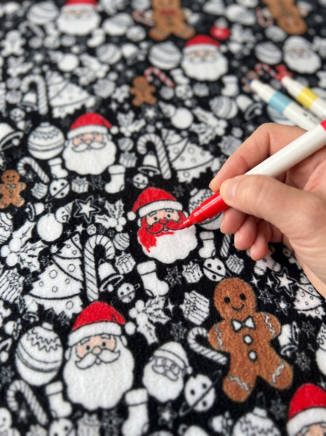 Christmas Coloring Blanket