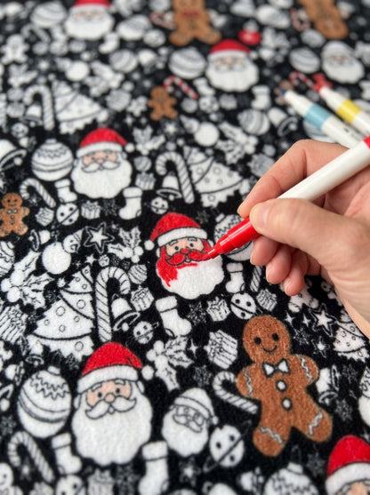 Christmas Coloring Blanket