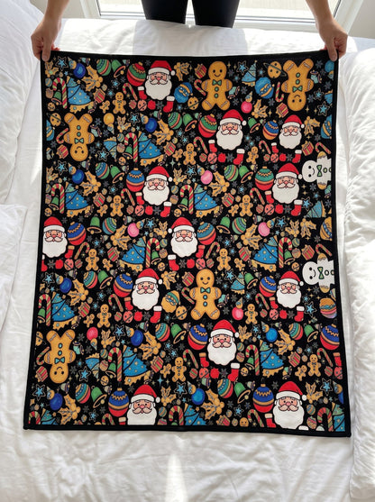 Christmas Coloring Blanket